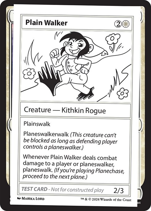 Plain Walker - Mystery Booster 2 Magic card