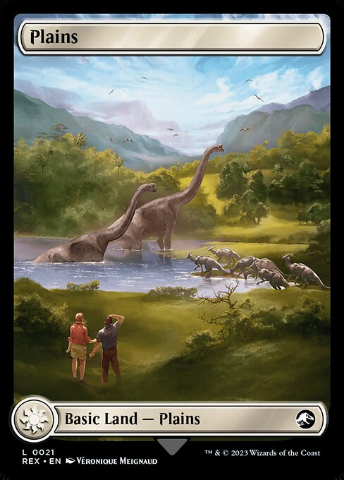Plains // Plains - Zendikar Rising Art Series (#7) - Illustrated by Sam Burley - Magic: The Gathering Card