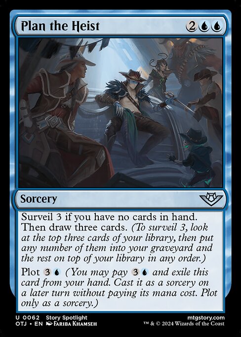 Plan the Heist - Outlaws of Thunder Junction Magic card