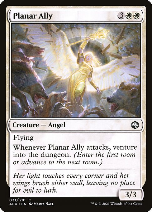 Planar Ally - Adventures in the Forgotten Realms Magic card