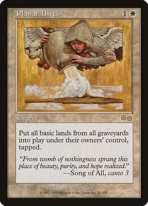 Planar Birth - Urza's Saga Magic card