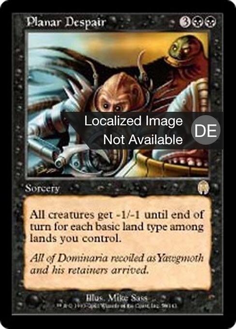 Planar Despair - Apocalypse (#50) - Illustrated by Mike Sass - Magic: The Gathering Card