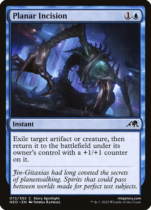 Planar Incision - Kamigawa: Neon Dynasty Magic card