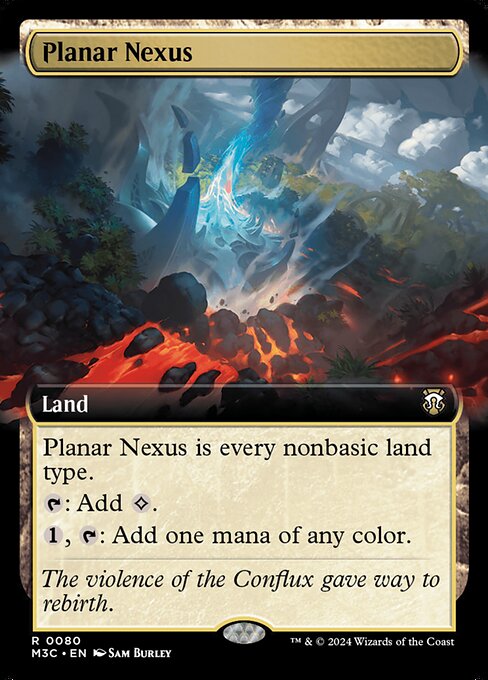 Planar Nexus - Modern Horizons 3 Commander Magic card