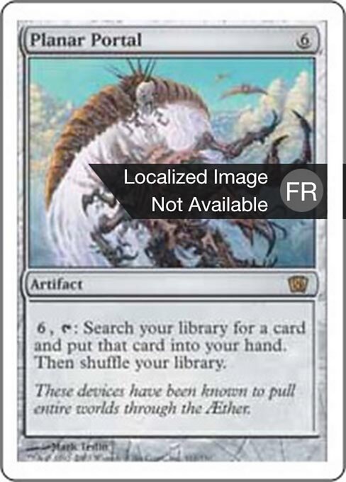 Portail interplan (Planar Portal) - Eighth Edition (#311) - Illustrated by Mark Tedin - Magic: The Gathering Card