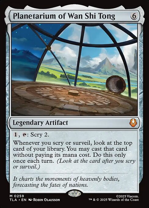 Planetarium of Wan Shi Tong - Avatar: The Last Airbender Magic card