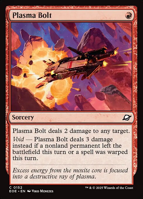 Plasma Bolt - Edge of Eternities Magic card