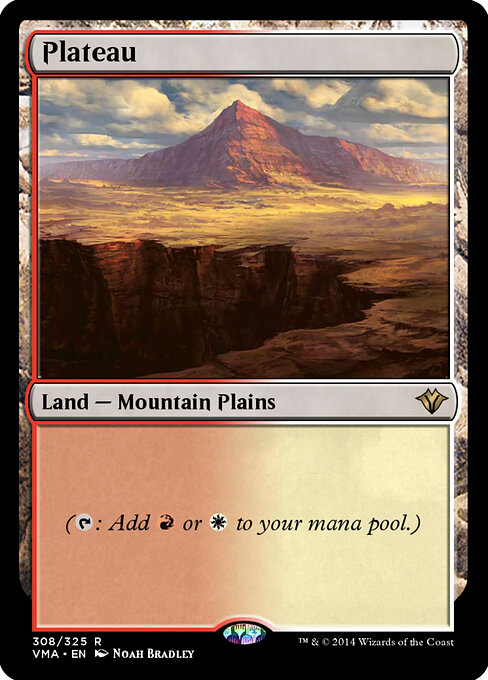 Plateau - Vintage Masters Magic card