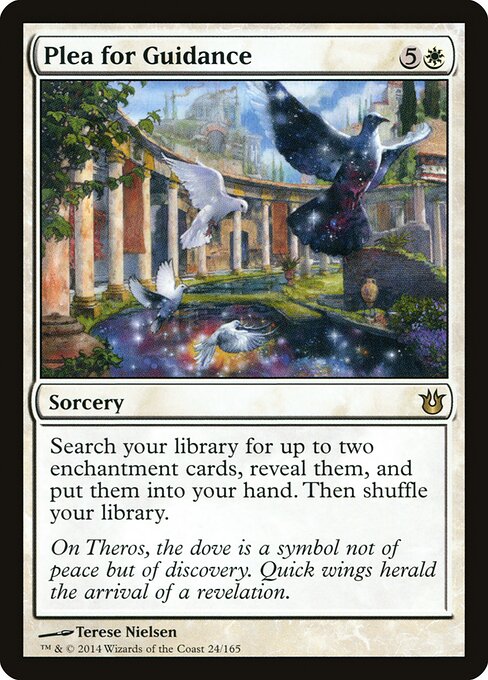 Plea for Guidance - Born of the Gods Magic card