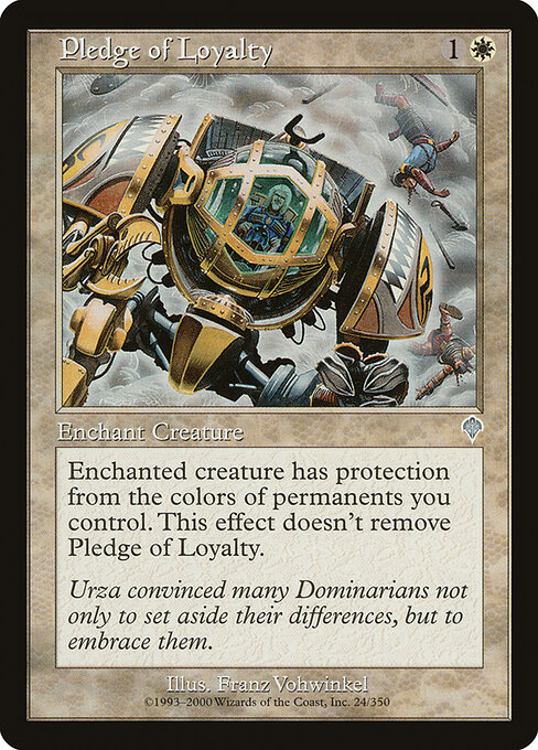 Pledge of Loyalty - Invasion Magic card