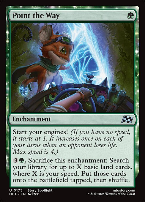Point the Way - Aetherdrift Magic card