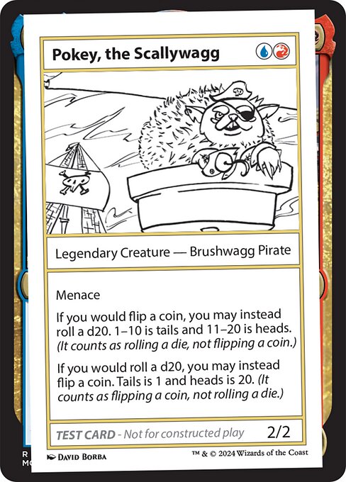 Pokey, the Scallywagg - Mystery Booster 2 Magic card