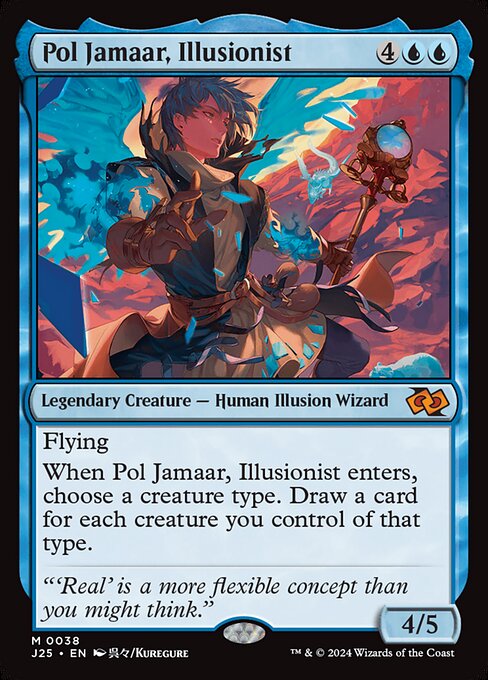 Pol Jamaar, Illusionist - Foundations Jumpstart Magic card