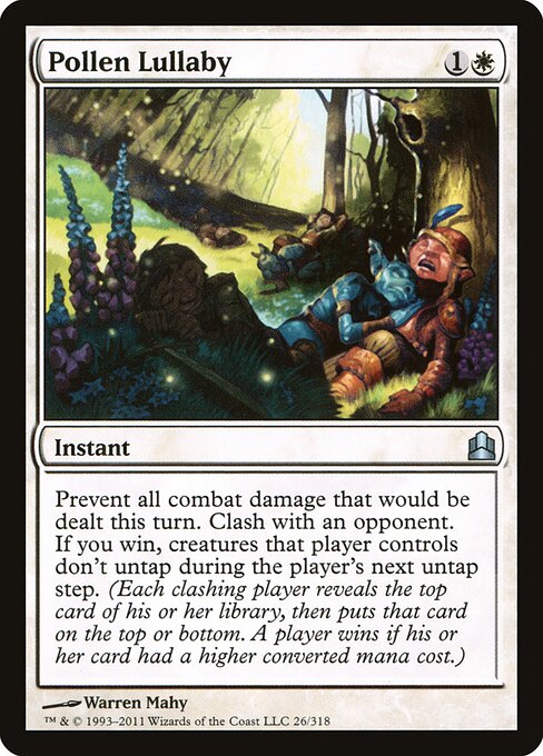 Pollen Lullaby - Commander 2011 Magic card