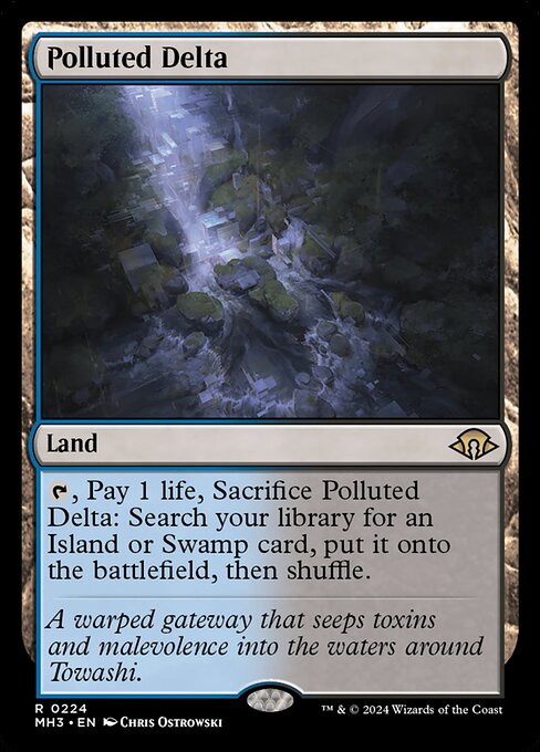 Polluted Delta - Modern Horizons 3 Magic card