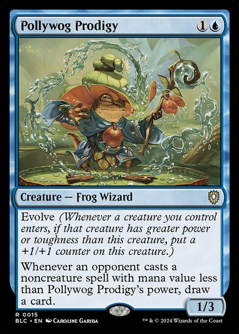Pollywog Prodigy - Bloomburrow Commander Magic card