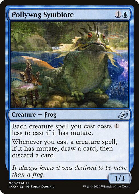 Pollywog Symbiote - Ikoria: Lair of Behemoths Magic card
