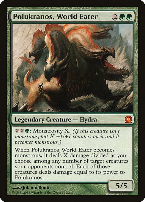 Polukranos, World Eater - Theros Magic card