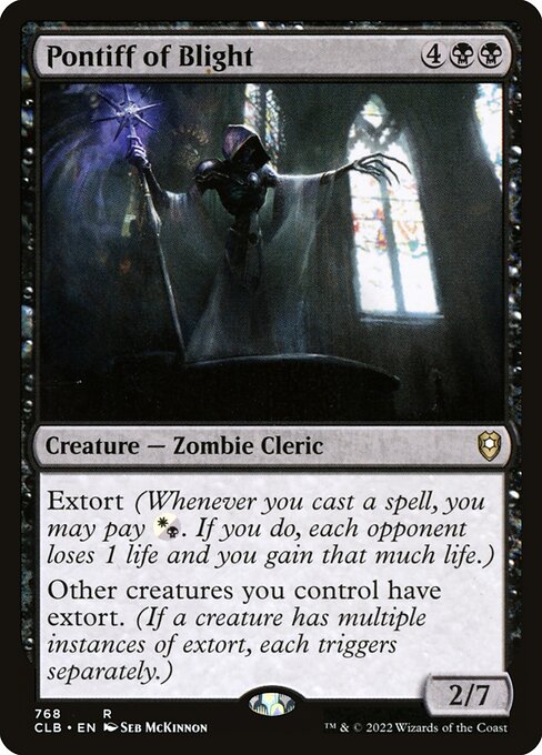 Pontiff of Blight - Commander Legends: Battle for Baldur's Gate Magic card