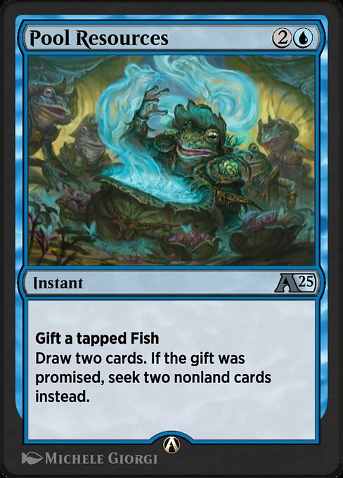 Pool Resources - Alchemy: Bloomburrow Magic card
