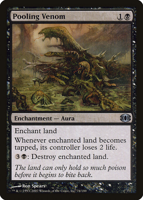 Pooling Venom - Future Sight Magic card