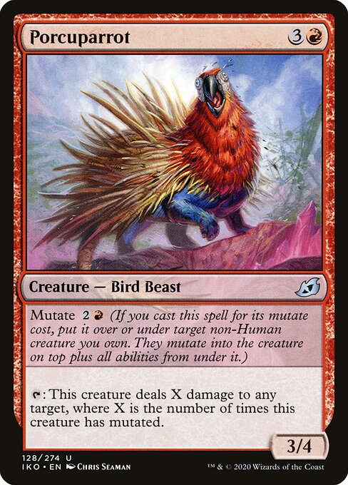 Porcuparrot - Ikoria: Lair of Behemoths Magic card