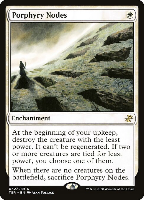 Porphyry Nodes - Time Spiral Remastered (#32) - Illustrated by Alan Pollack - Magic: The Gathering Card