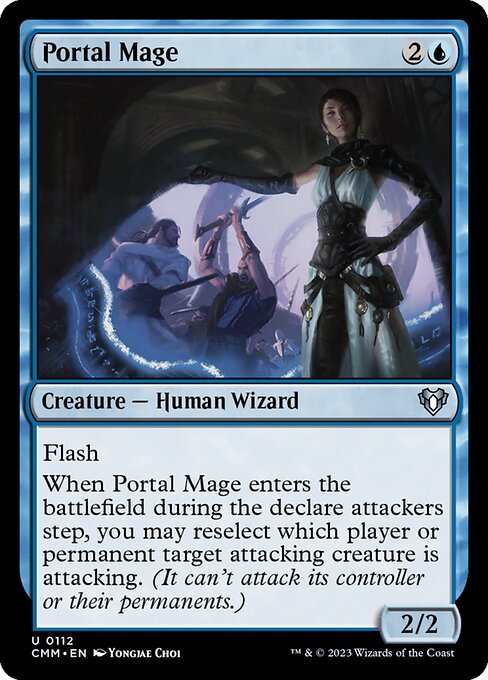 Portal Mage - Commander Masters Magic card