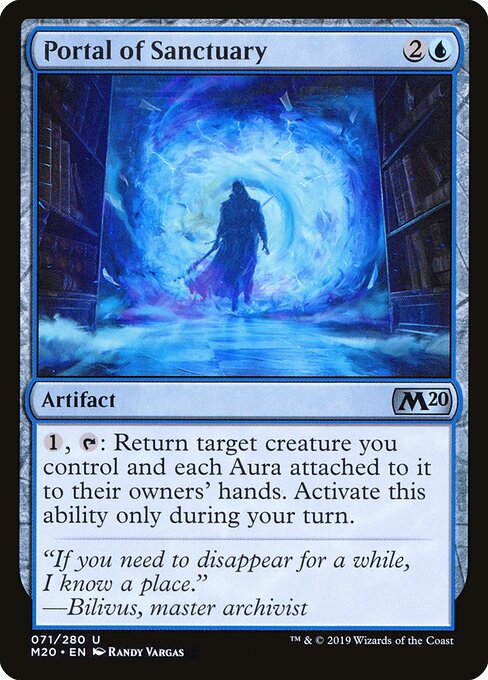 Portal of Sanctuary - Core Set 2020 Magic card