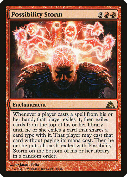 Possibility Storm - Dragon's Maze Magic card