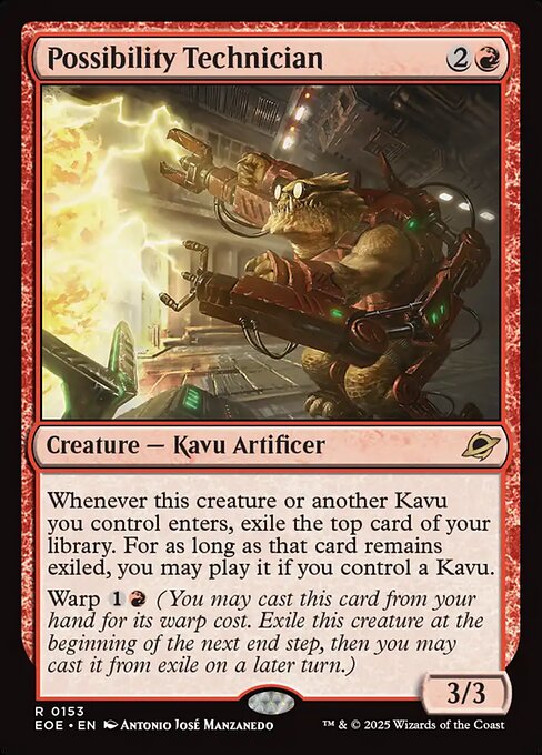 Possibility Technician - Edge of Eternities Magic card