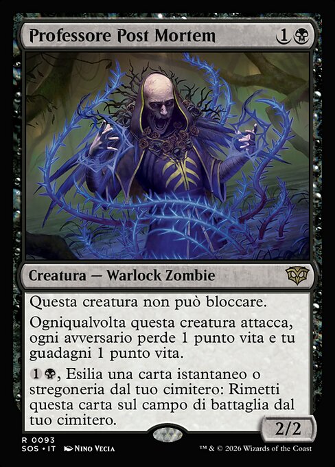 Postmortem Professor