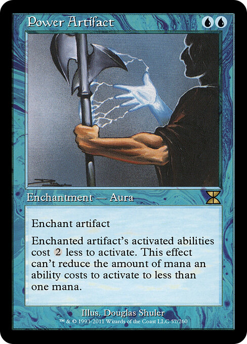 Power Artifact - Masters Edition IV Magic card