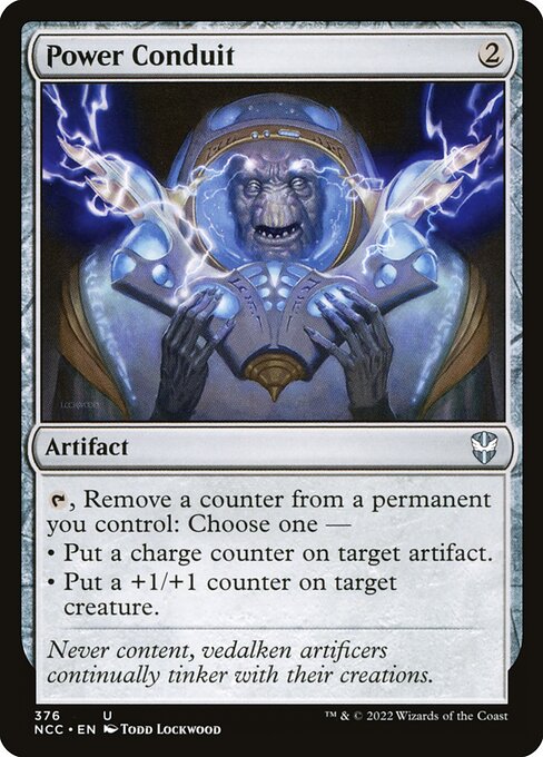 Power Conduit - New Capenna Commander Magic card