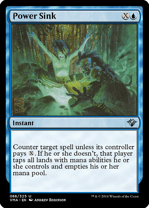Power Sink - Vintage Masters Magic card