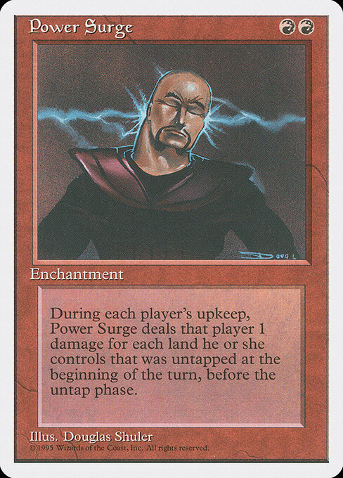 Power Surge - Fourth Edition Magic card