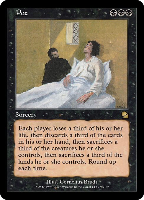 Pox - Masters Edition Magic card