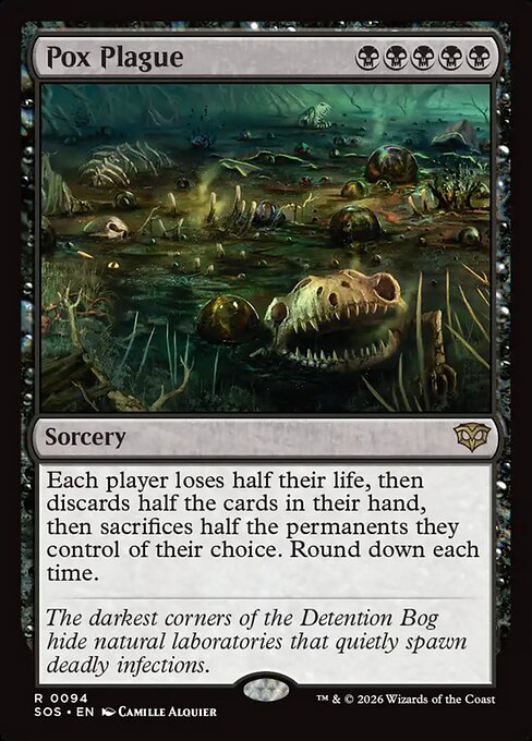 Pox Plague - Secrets of Strixhaven Magic card