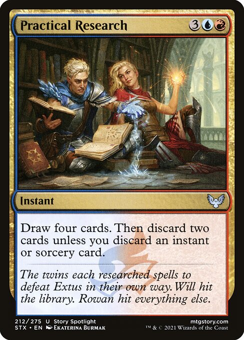 Practical Research - Strixhaven: School of Mages Magic card