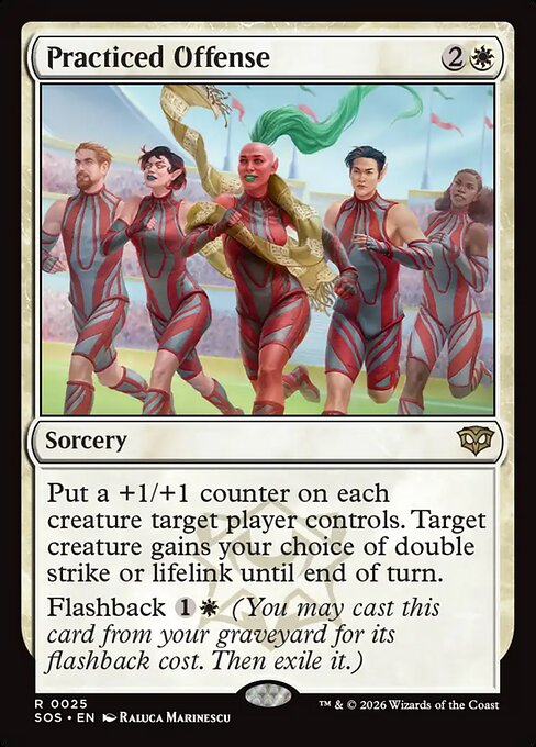 Practiced Offense - Secrets of Strixhaven Magic card