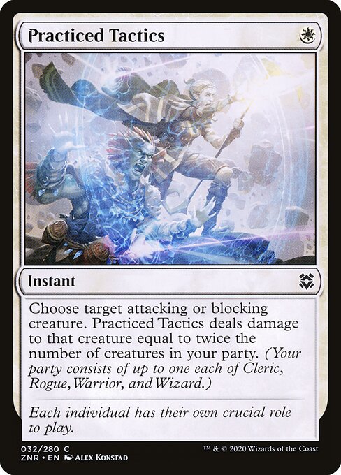 Practiced Tactics - Zendikar Rising Magic card