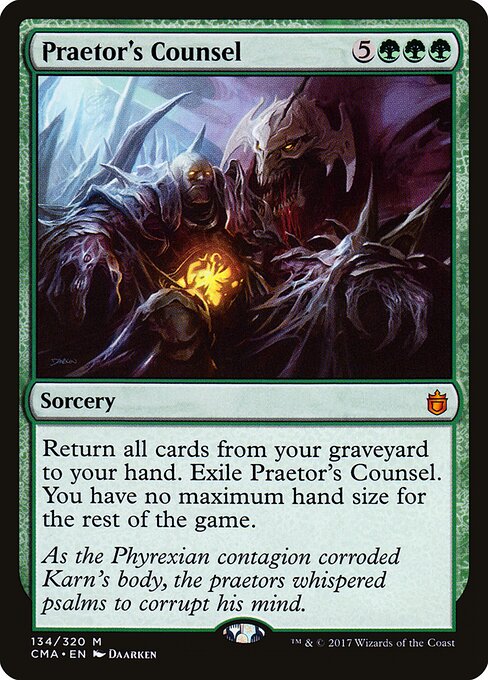 Praetor's Counsel - Commander Anthology (#134) - Illustrated by Daarken - Magic: The Gathering Card