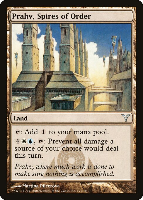 Prahv, Spires of Order - Dissension Magic card