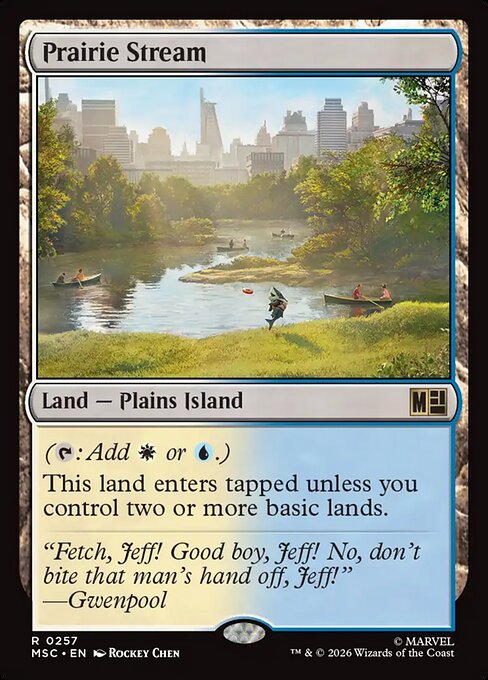 Prairie Stream - Marvel Super Heroes Commander Magic card