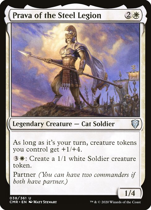 Prava of the Steel Legion - Commander Legends Magic card