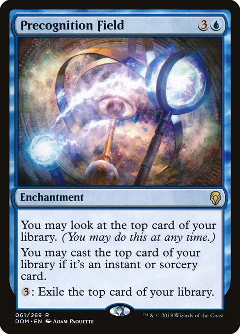 Precognition Field - Dominaria Magic card