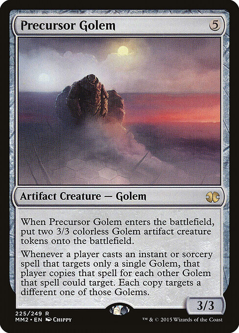 Precursor Golem - Modern Masters 2015 Magic card