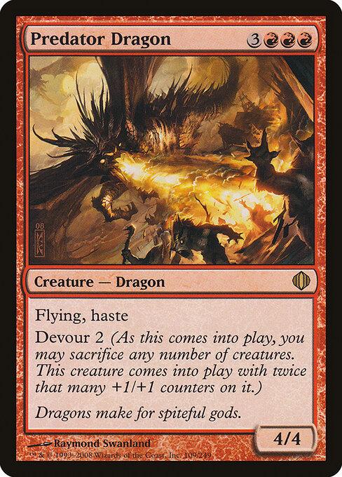 Predator Dragon - Shards of Alara Magic card