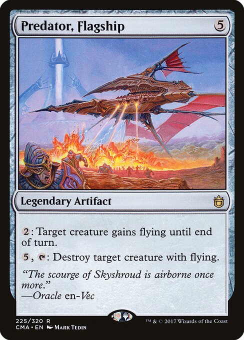 Predator, Flagship - Commander Anthology Magic card