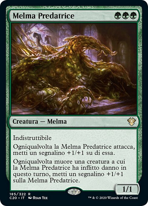 Predator Ooze - Foundations (#642) - Illustrated by Ryan Yee - Magic: The Gathering Card